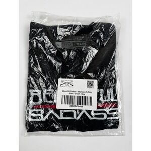 Grunt Style Beautiful Bad*ss Women's T-Shirt Black Small New In Packaging